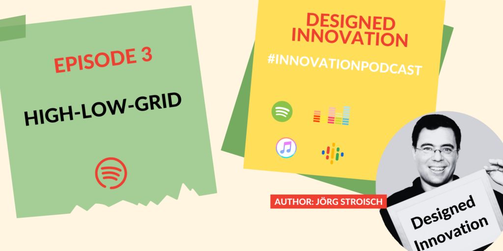 A new episode of my podcast "Designed Innovation" about the High-Low-Grid.