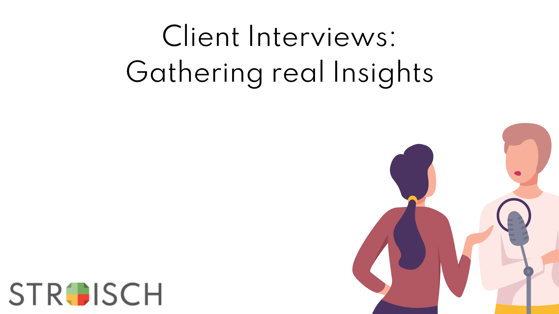 The video about a short introductional tutorial about interviews.
