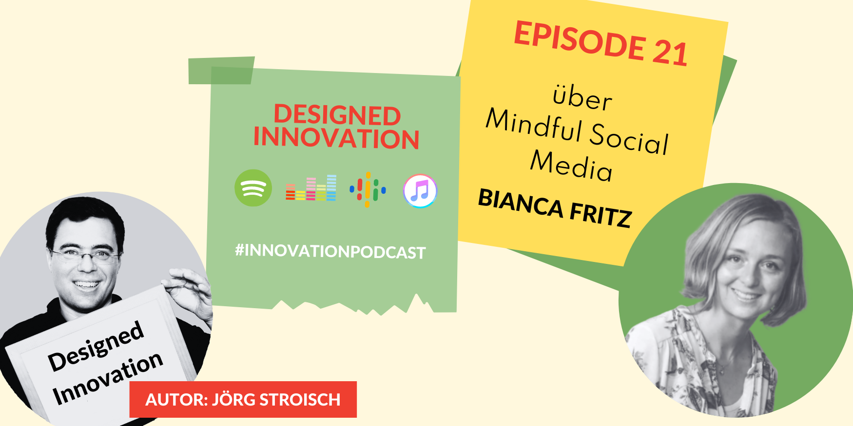 Bianca Fritz erzählt in Folge 21 meines Podcasts Designed Innovation etwas über mindful Social Media.