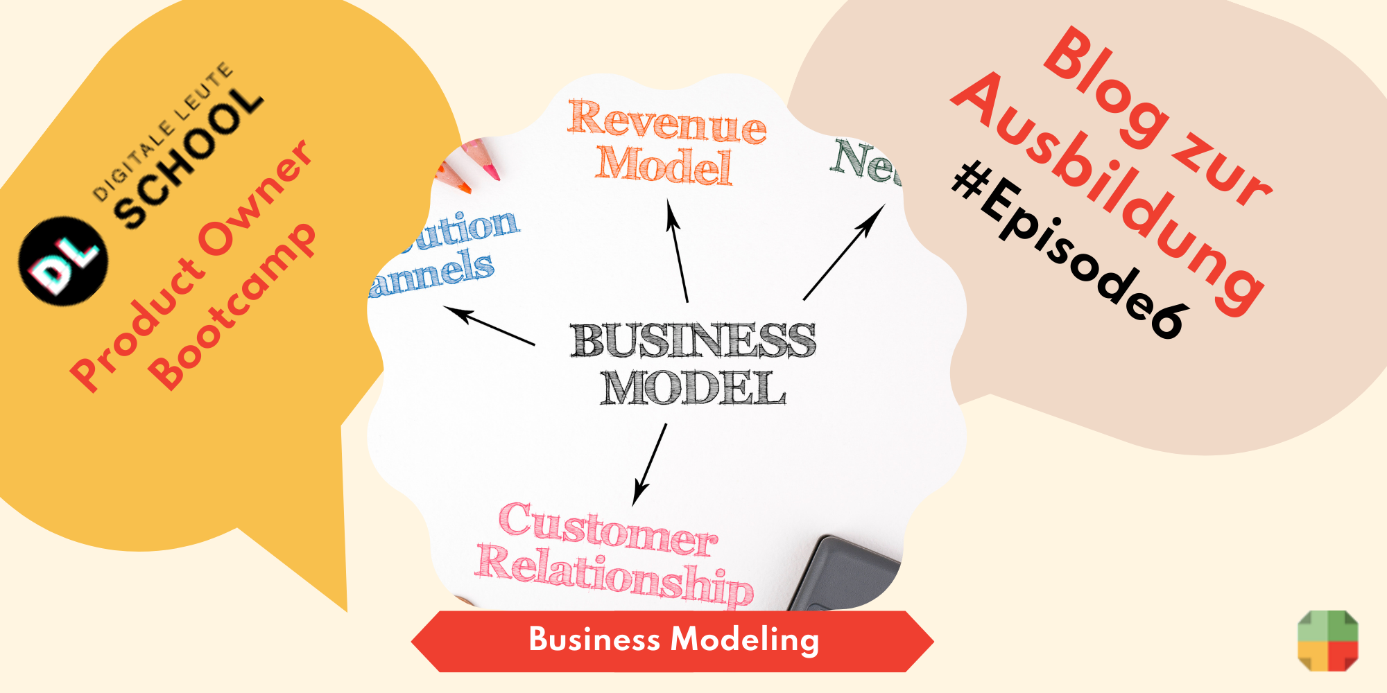 Das Business Model Canvas von Osterwalder ist Thema dieser Session des Bootcamps Product Owner.