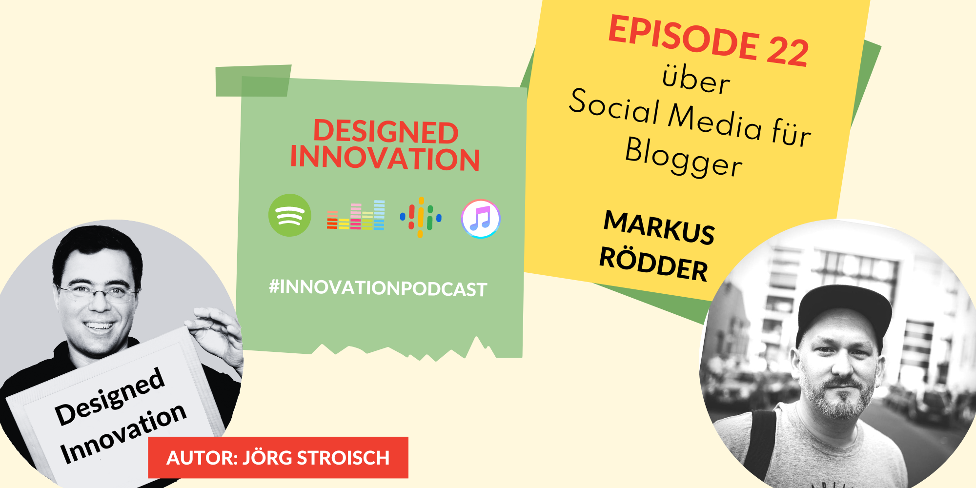 Der Blogger Markus Rödder im Interview mit Designed Innovation.